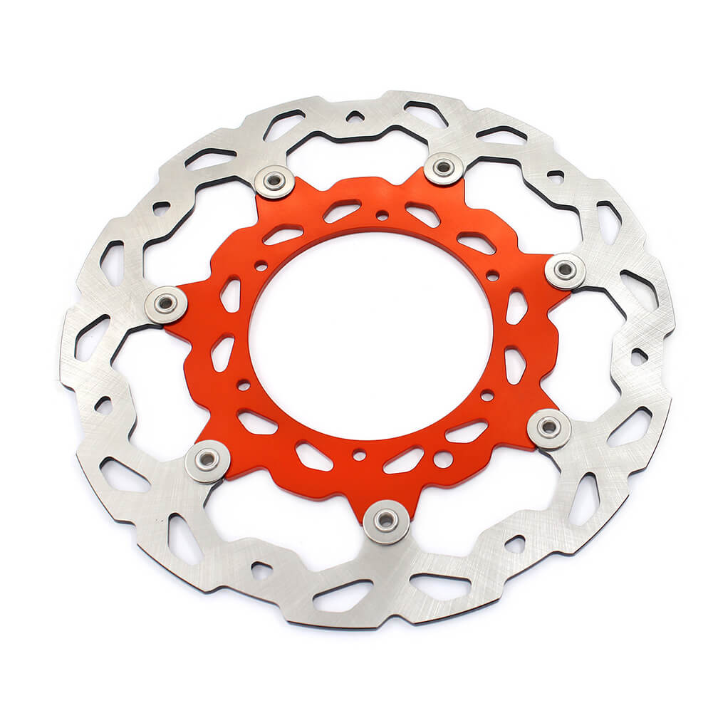 KKE Orange/Blue Oversize 320MM Brake Disc For KTM 125CC-640CC 1998-2022