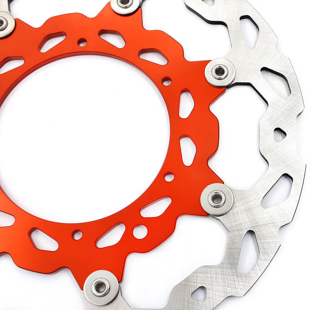 KKE Orange/Blue Oversize 320MM Brake Disc For KTM 125CC-640CC 1998-2022