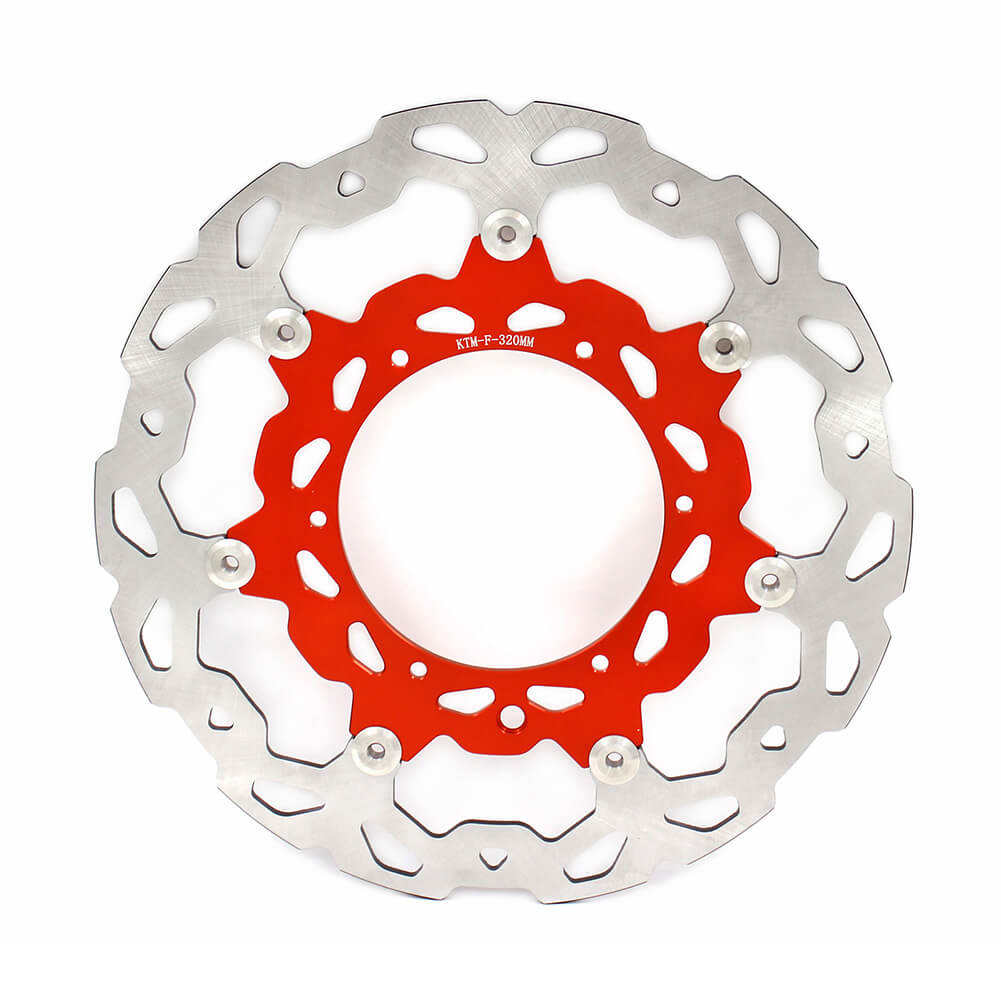 KKE Orange/Blue Oversize 320MM Brake Disc For KTM 125CC-640CC 1998-2022