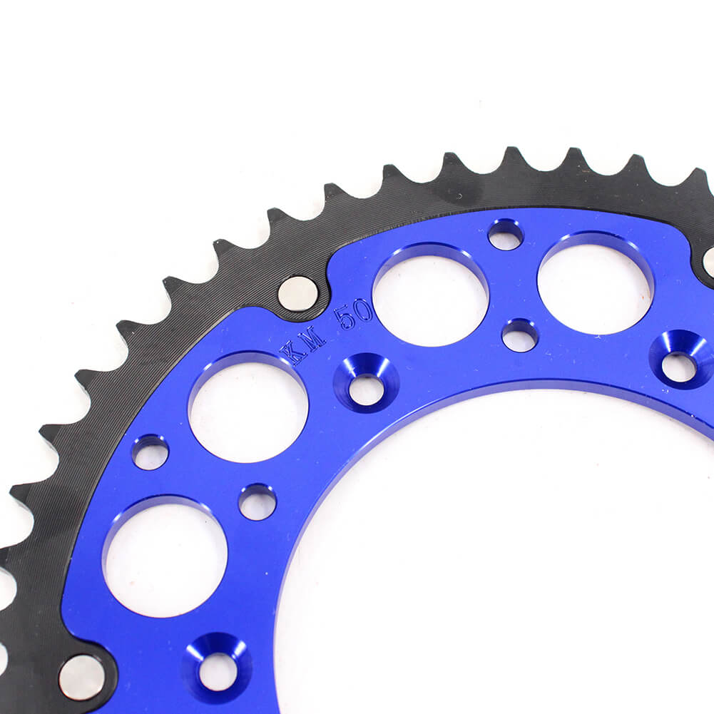 KKE Rear Billet Aluminum 44T/ 50T 51T Blue Sprocket For KTM Husqvarna Husaberg