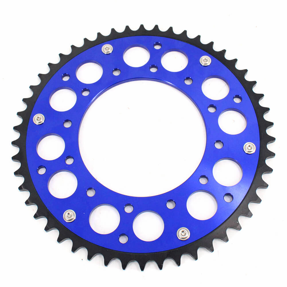 KKE Rear Billet Aluminum 44T/ 50T 51T Blue Sprocket For KTM Husqvarna Husaberg