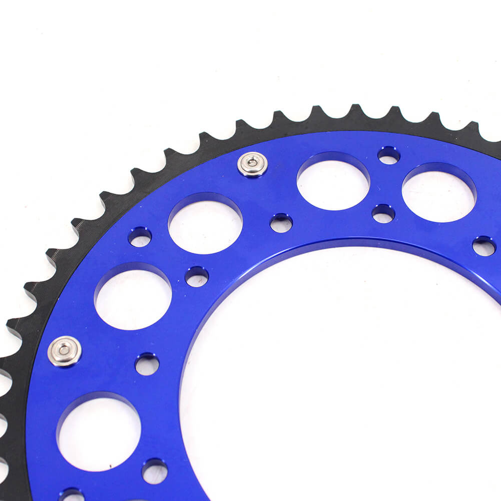 KKE Rear Billet Aluminum 44T/ 50T 51T Blue Sprocket For KTM Husqvarna Husaberg