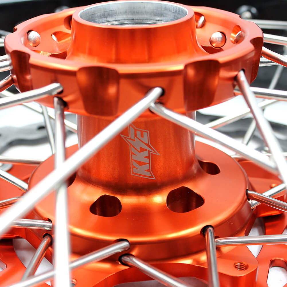 KKE 3.5 & 5.0 Supermoto CST Tires for KTM SX SX-F XC XC-F Orange