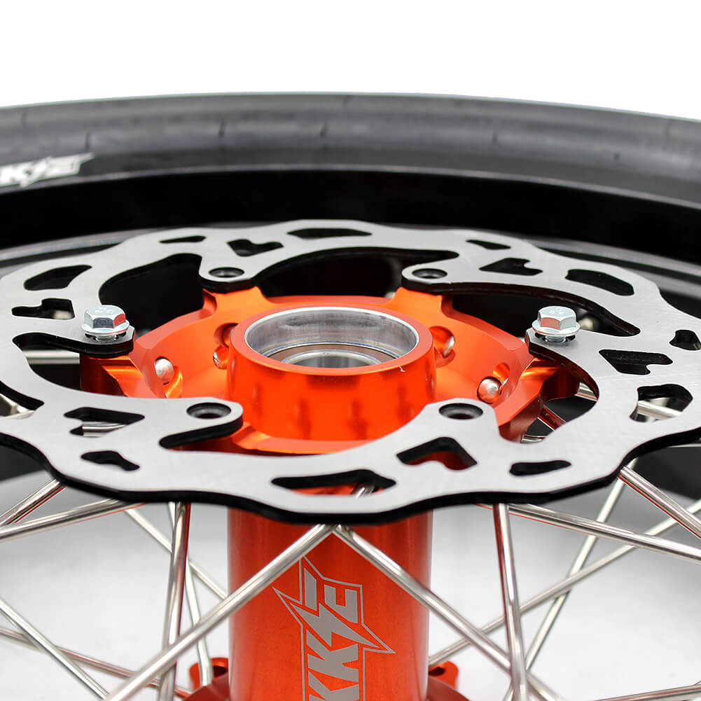 KKE 3.5 & 5.0 Supermoto CST Tires for KTM SX SX-F XC XC-F Orange