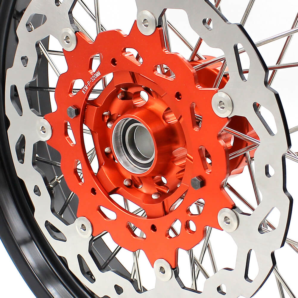 KKE 3.5/4.25*17inch Supermoto Wheels For KTM SX XCW SXF EXC EXCF XCF 2003-2023