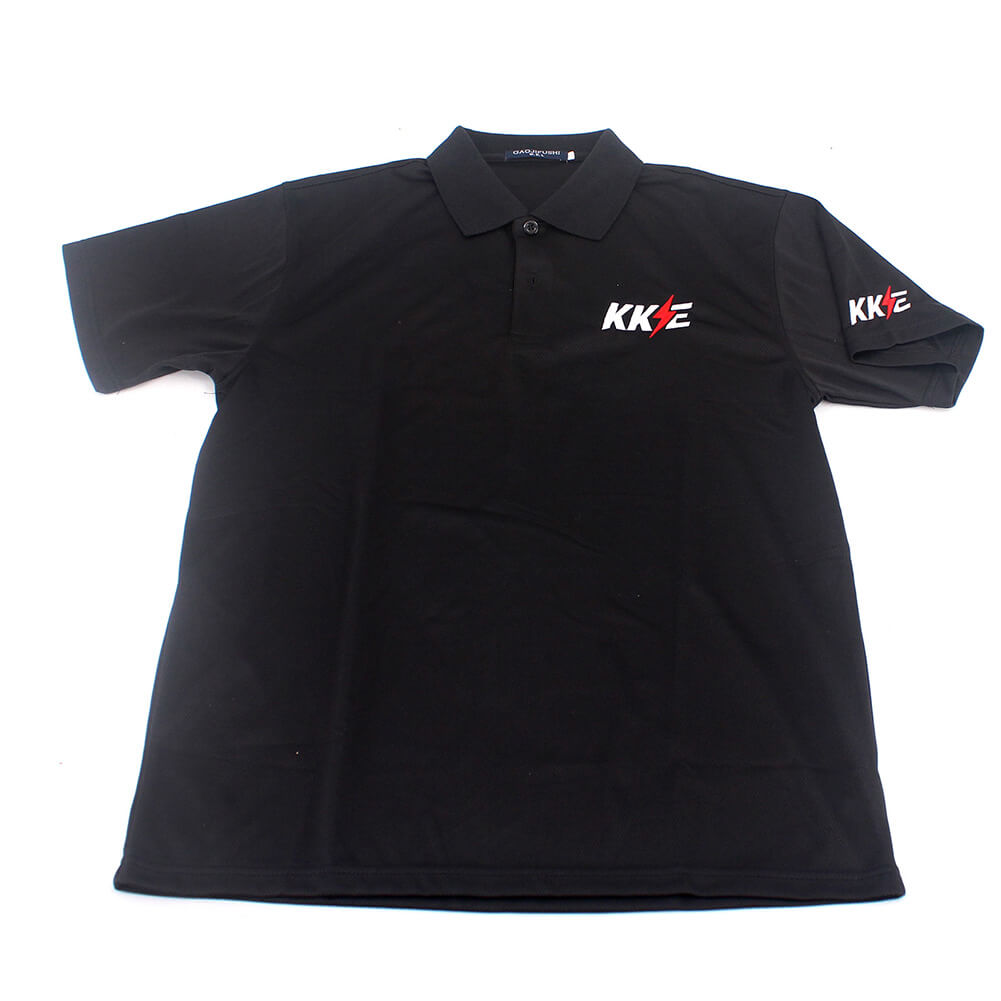 KKE Polo T-Shirt in Black