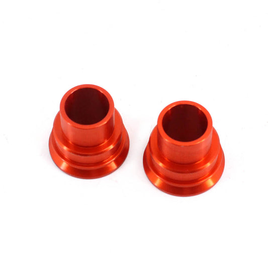 KKE Rear Spacers Bushings Compatible with KTM 20MM Axle Orange