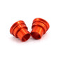KKE Rear Spacers Bushings Compatible with KTM 20MM Axle Orange