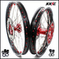 KKE 21&18 21&19 Wheels for HONDA CR125R 1998-2001 CR250R 1997-2001 Red&Black