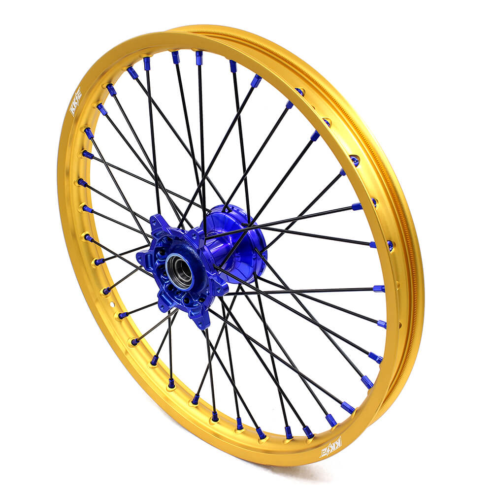 KKE Cast 21 & 19 Wheels Fit For Yamaha YZ250F YZ450F 2016-2020 Gold Rim