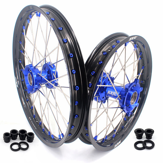 KKE 17 & 14 CNC Hub Kid's Big Wheels Rims For KTM SX85 2021-2024 Husqvarna TC85 2021-2024