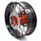 KKE 3.5 & 5.0 Supermoto Wheels for KTM SX SX-F XC XC-F EXC 2003-2022 Orange Black