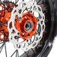 KKE 3.5 & 5.0 Supermoto Wheels for KTM SX SX-F XC XC-F EXC 2003-2022 Orange Black