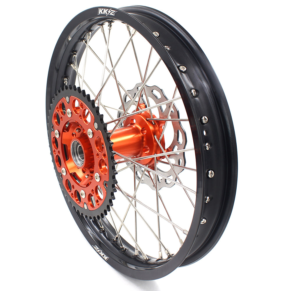 KKE 2.15*19 MX 2.15*18 ENDURO REAR WHEEL RIM FIT KTM SXF XCF XCW EXCR EXCF 125-530 250 300 350 450 525 530CC 2003-2019 - KKE Racing