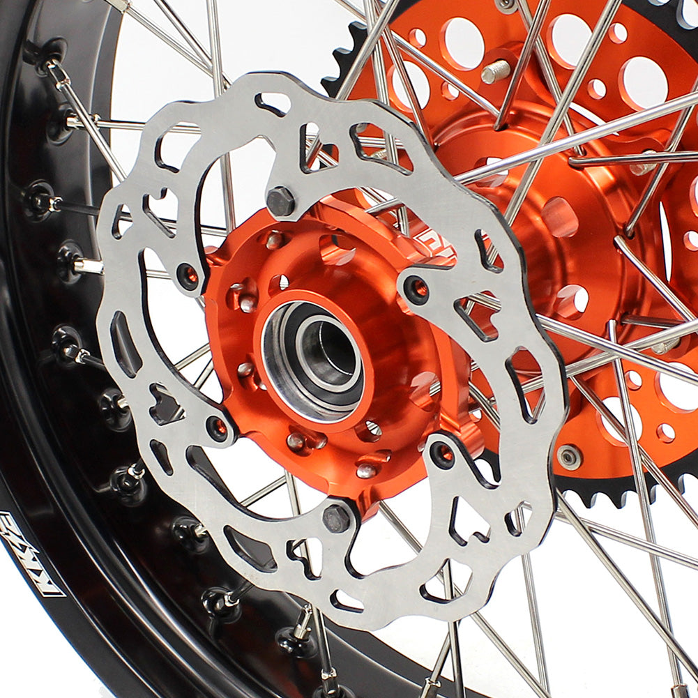 KKE 3.5 & 5.0 Supermoto Wheels for KTM SX SXF XCW XCF XC EXC EXCF EXCW