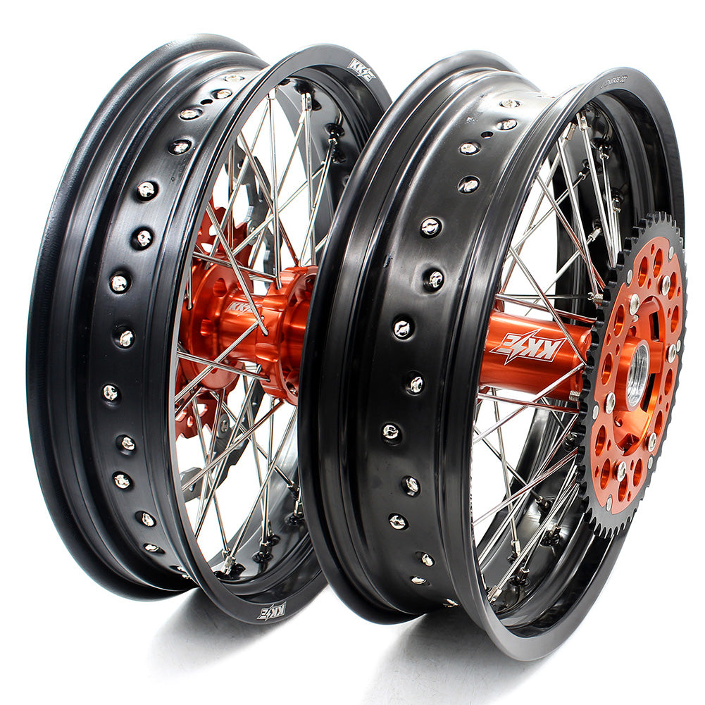 KKE 3.5 & 5.0 Supermoto Wheels for KTM SX SXF XCW XCF XC EXC EXCF EXCW
