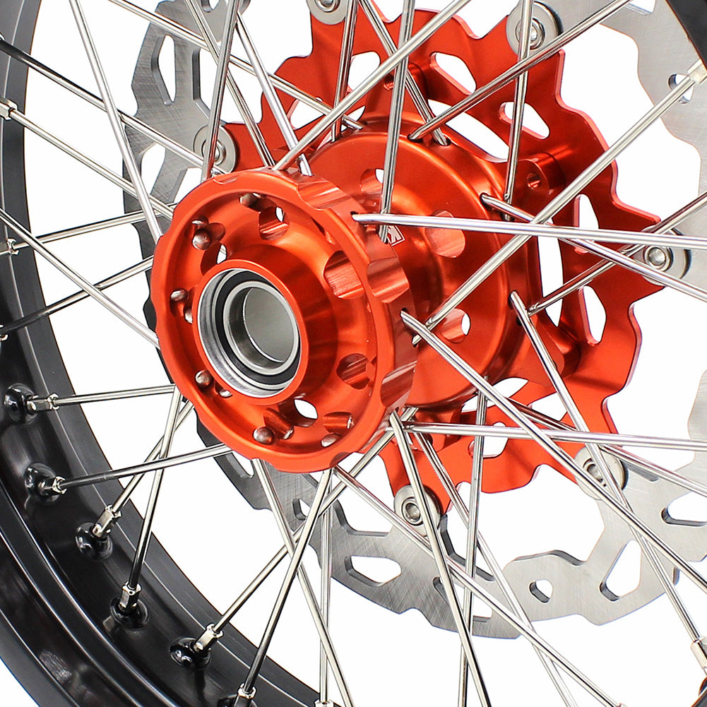 KKE 3.5 & 5.0 Supermoto Wheels for KTM SX SXF XCW XCF XC EXC EXCF EXCW