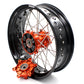 KKE 3.5 & 4.25 Cush Drive Wheels Set for KTM 690 Enduro R 2008-2019 SMC 2007-2011 Orange Hub - KKE Racing