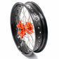 KKE 3.5 & 4.25 Cush Drive Wheels Set for KTM 690 Enduro R 2008-2019 SMC 2007-2011 Orange Hub - KKE Racing