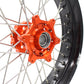 KKE 3.5 & 4.25 Cush Drive Wheels Set for KTM 690 Enduro R 2008-2019 SMC 2007-2011 Orange Hub - KKE Racing
