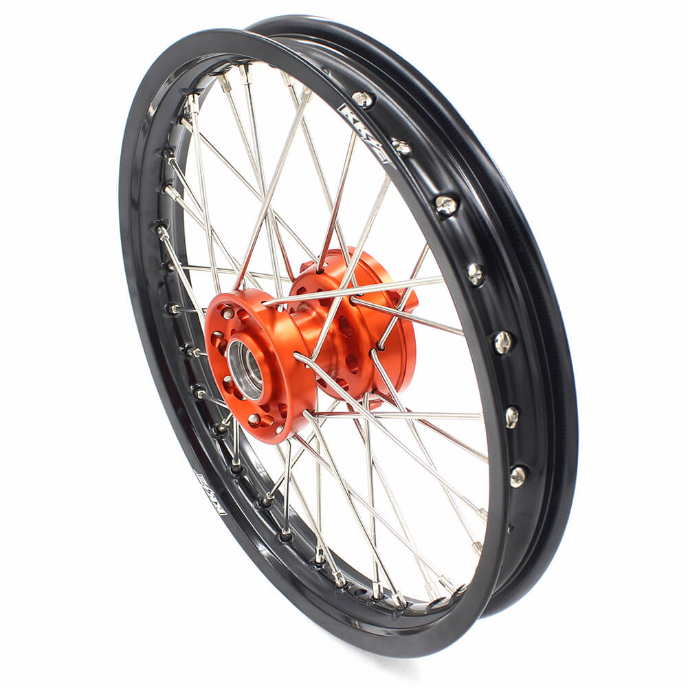 KKE 14"*1.4/12"*1.6 Kid's Small Wheels Rims Set Fit KTM SX 65 2002-2023