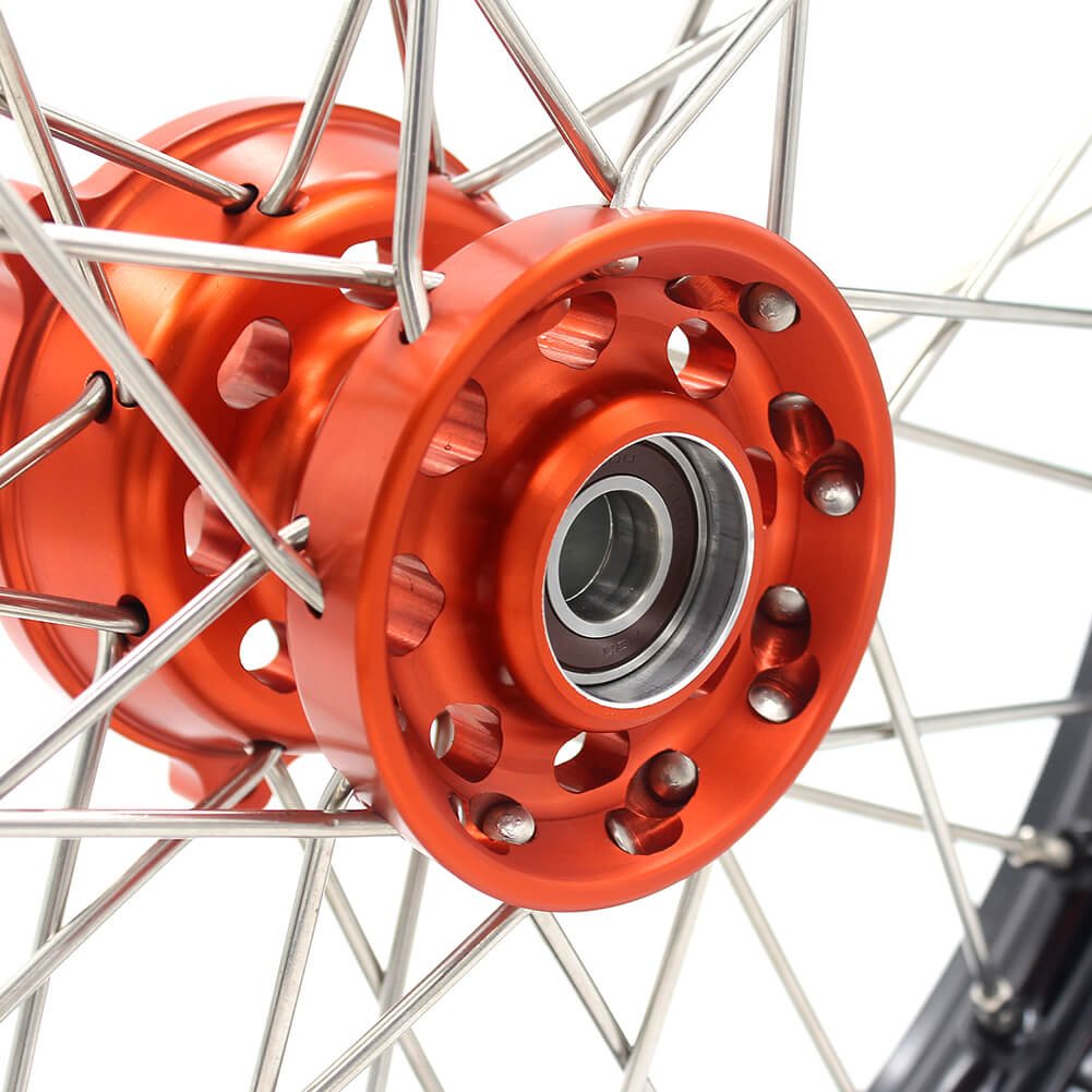 KKE 14"*1.4/12"*1.6 Kid's Small Wheels Rims Set Fit KTM SX 65 2002-2023