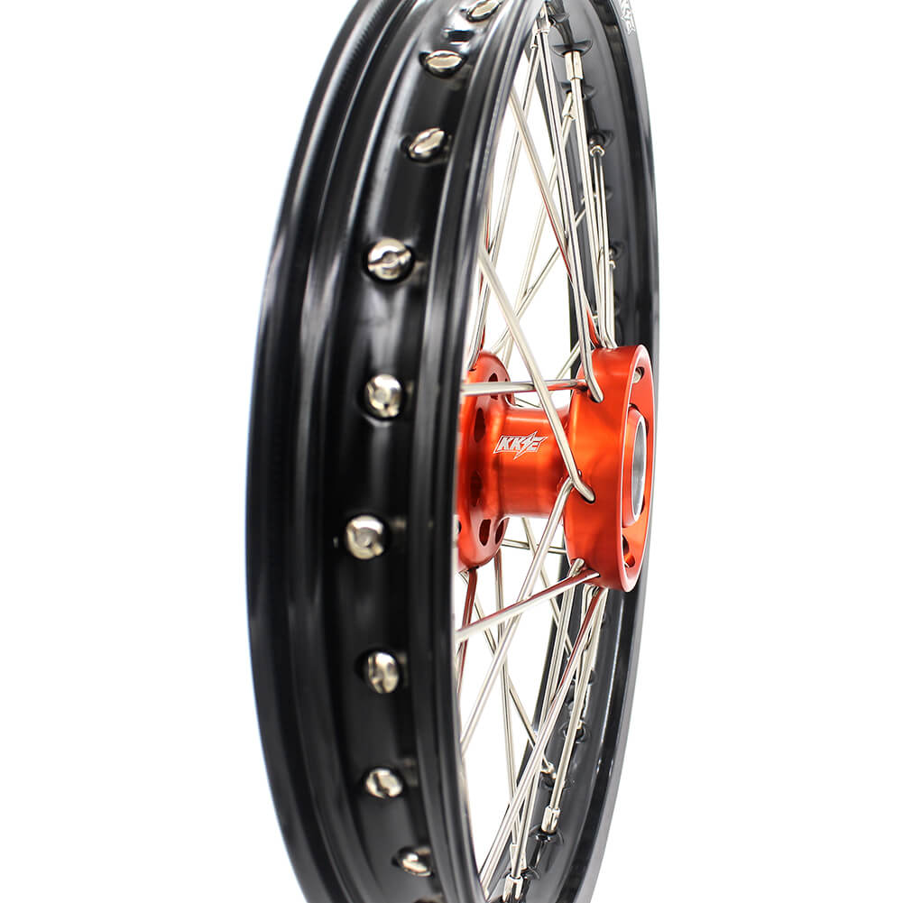 KKE 14"*1.4/12"*1.6 Kid's Small Wheels Rims Set Fit KTM SX 65 2002-2023