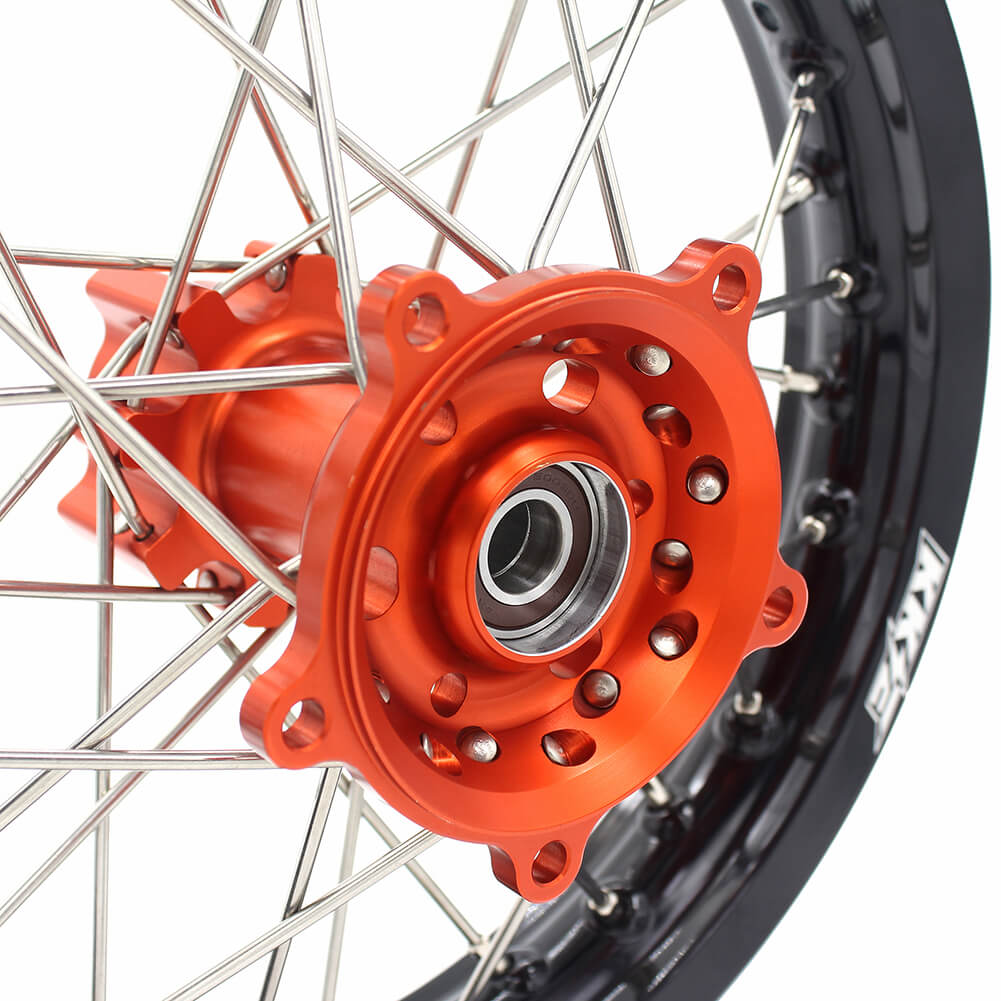 KKE 14"*1.4/12"*1.6 Kid's Small Wheels Rims Set Fit KTM SX 65 2002-2023