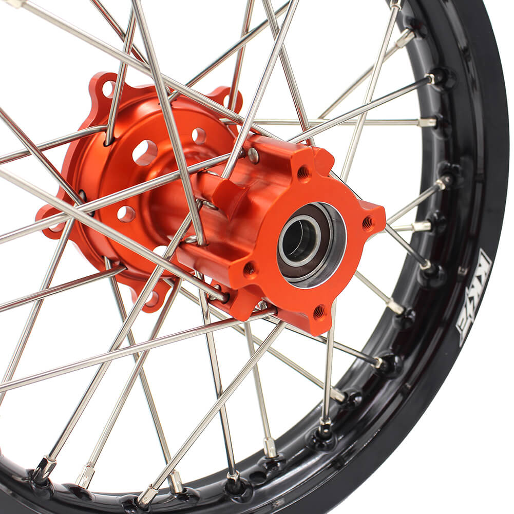 KKE 14"*1.4/12"*1.6 Kid's Small Wheels Rims Set Fit KTM SX 65 2002-2023