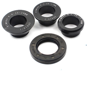 KKE Replacement Rear Black Spacers For KTM690 SMC For KTM690 Enduro R