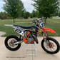 KKE 19"×1.6/16"×1.85 Spoke Kid's Big Wheels Rims Fit KTM SX 85 2003-2020 Orange Nipples & Black Spokes