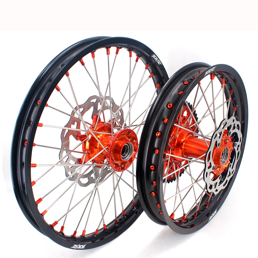 KKE 21" 19" Cast Wheels For KTM SX SX-F XC XC-F EXC EXC-F 125-530CC 2003-2024