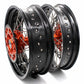 KKE 3.5/4.5*17inch CUSH Drive Supermoto Wheels For KTM SX SX-F XC-F EXC 2003-2023