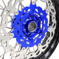 KKE 3.5 & 5.0 Supermoto Wheels for SX SX-F EXC EXC-F EXC-W XC XC-F XCW 125-530 2003-2021 Blue
