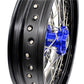 KKE 3.5 & 5.0 Supermoto Wheels for SX SX-F EXC EXC-F EXC-W XC XC-F XCW 125-530 2003-2021 Blue