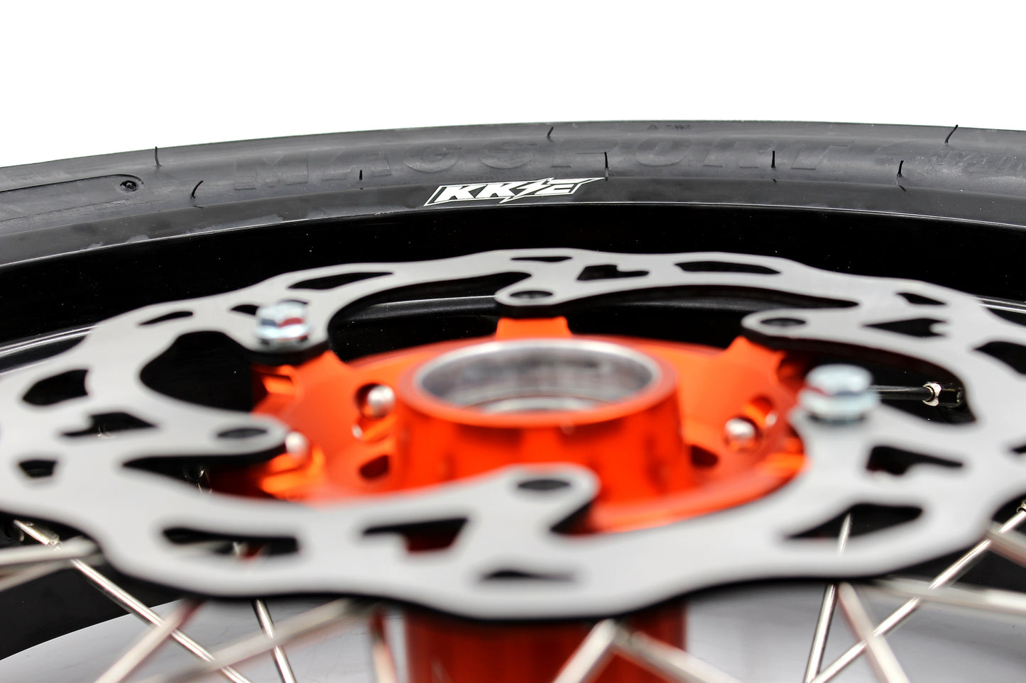 KKE Front 3.5*17" & Rear 4.25*17" Supermoto Tires Wheels Rims For KTM SX SX-F XC XC-F EXC EXC-W EXC-F 2003-2023