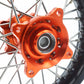 KKE 1.6*12/1.6*10 SPOKED KID'S SMALL WHEELS RIMS SET FIT KTM50 SX 2014-2016 MINI BIKE ORANGE - KKE Racing