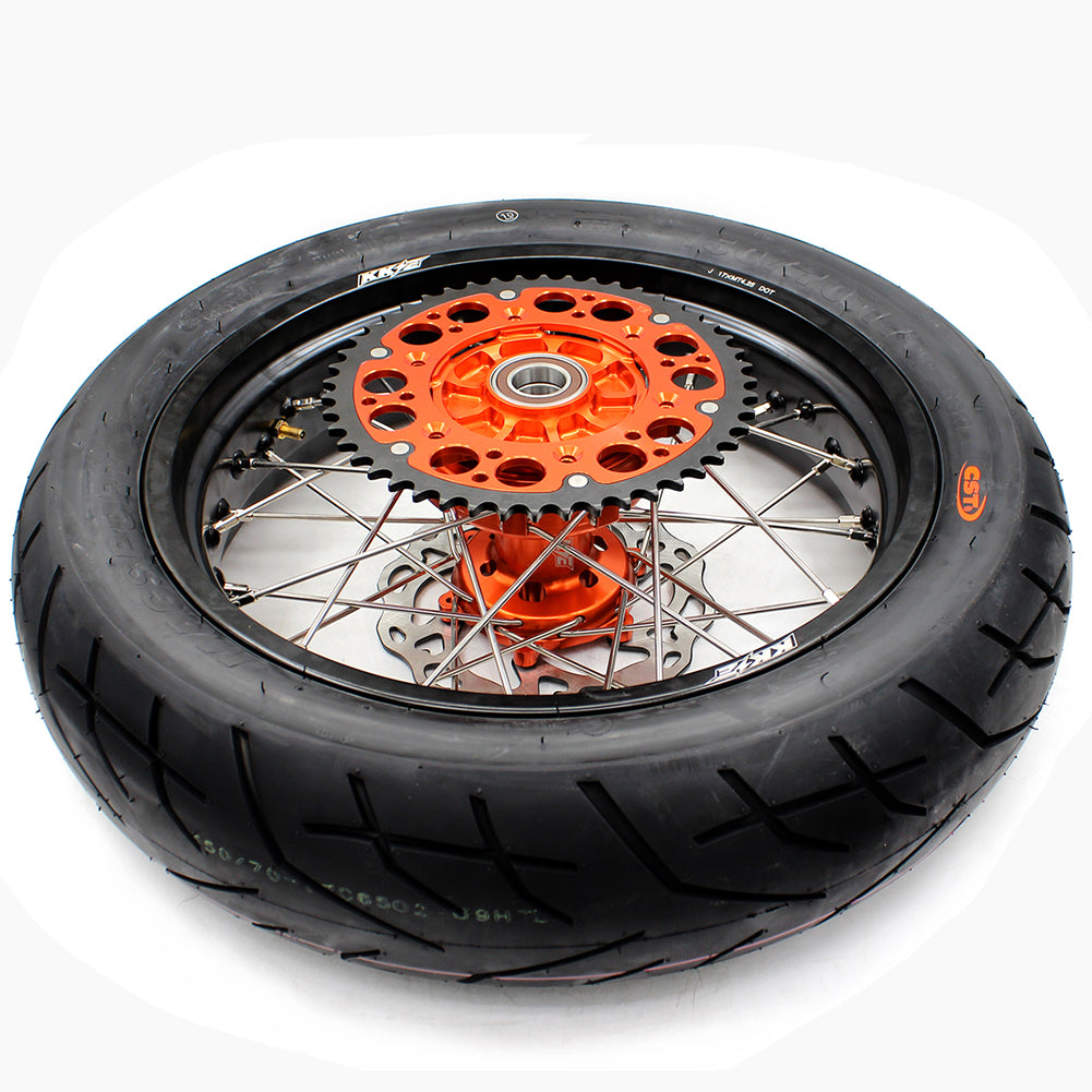 KKE 3.5/5.0 CUSH Drive Supermoto Wheels Tires for KTM SX SX-F XC-F EXC EXC-F 2003-2023