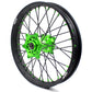 KKE 21/19 MX Dirtbike Spoked Wheels Rims For KAWASAKI KX250F KX450F 2006-2014 Disc
