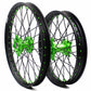 KKE 21/19 MX Dirtbike Spoked Wheels Rims For KAWASAKI KX250F KX450F 2006-2014 Disc