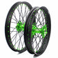 KKE 21/19 MX Dirtbike Spoked Wheels Rims For KAWASAKI KX250F KX450F 2006-2014 Disc