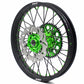 KKE 21/19 MX Dirtbike Spoked Wheels Rims For KAWASAKI KX250F KX450F 2006-2014 Disc