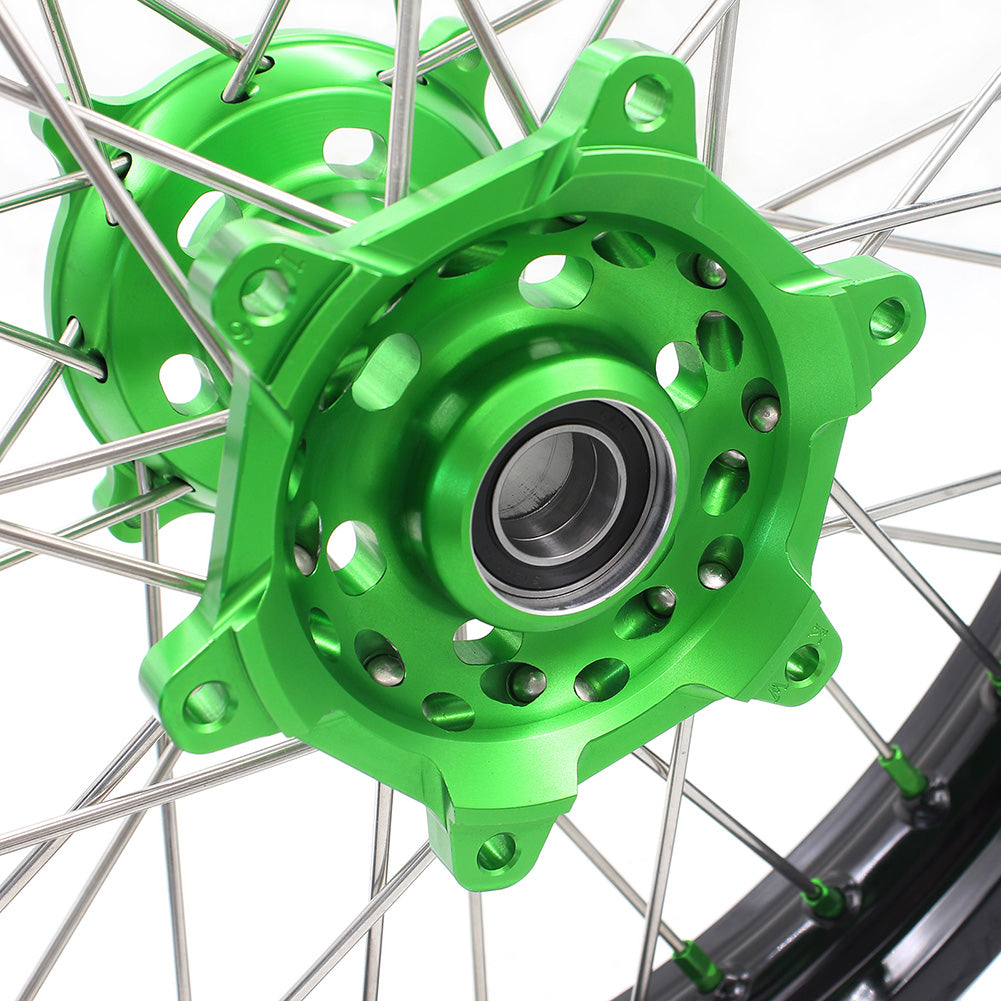 KKE 21" 19" Motorcycle Wheels Rims Fit For KAWASAKI KX250F KX450F 2019 2020 2021