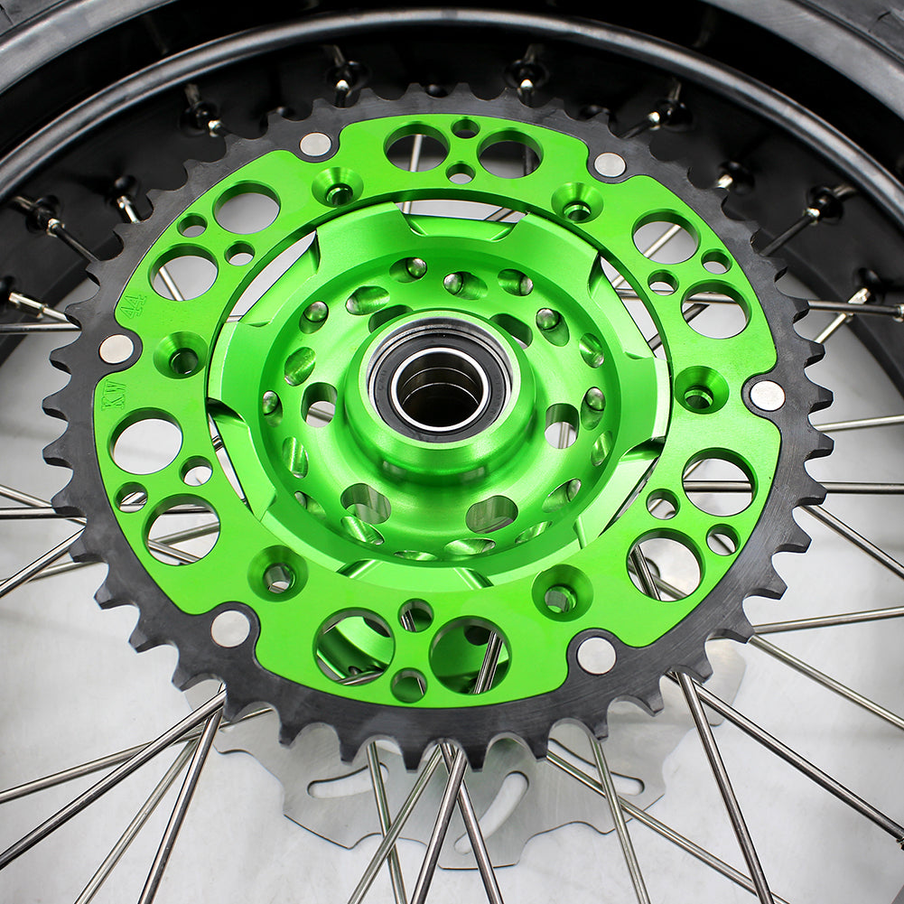 Pre-order KKE 17inch KX250F KX450F 2006-2018 For KAWASAKI Supermoto Rims CST Tires