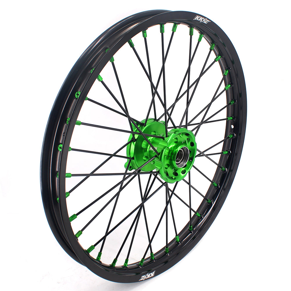 KKE 21" 19" Motorcycle Wheels For KAWASAKI KX250F KX450F KX450 KX450X 2021-2023