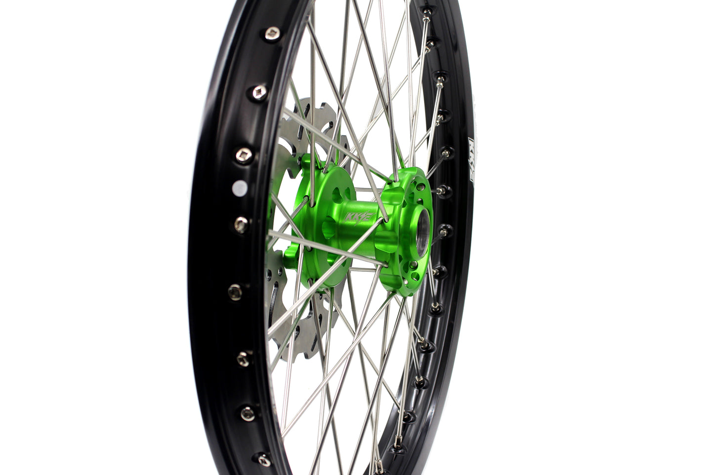 KKE 21 & 18 Enduro Dirt Wheels For KAWASAKI KX125 KX250 2003 2004 2005 Disc