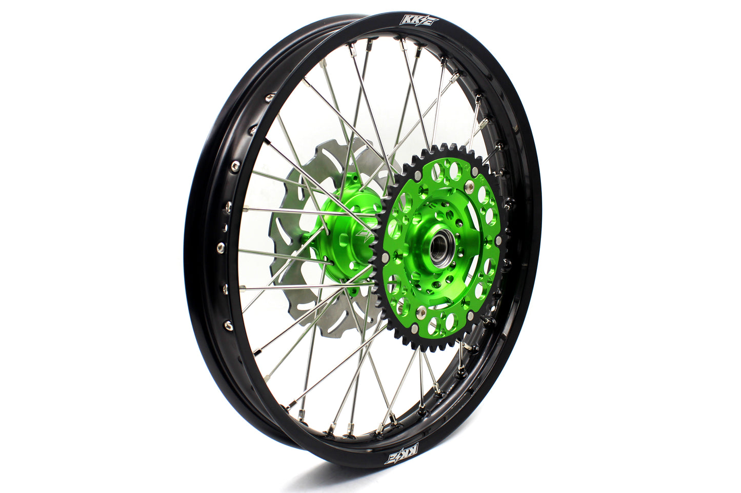 KKE 21 & 18 Enduro Dirt Wheels For KAWASAKI KX125 KX250 2003 2004 2005 Disc