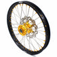 KKE 21 & 19 MX Dirt Bike Rims For SUZUKI RM125 2001-2007 RM250 2008 Gold Nipple