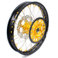 KKE 21 & 19 MX Dirt Bike Rims For SUZUKI RM125 2001-2007 RM250 2008 Gold Nipple