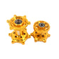 KKE CNC Gold Front & Rear Hubs Set For SUZUKI RM125 1996-2007 RM250 1996-2008